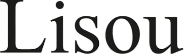 Sure, here you go:

**Lisou**

(Imagine the text "Lisou" displayed in a refined serif font, with black letters on a stark white background.)